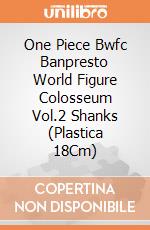 One Piece Bwfc Banpresto World Figure Colosseum Vol.2 Shanks (Plastica 18Cm) gioco di Banpresto