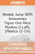 Weekly Jump 50Th Anniversary Figure One Piece Monkey.D.Luffy (Plastica 23 Cm) gioco