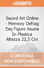 Sword Art Online - Memory Defrag Exq Figure Asuna In Plastica Altezza 22,5 Cm gioco di Banpresto
