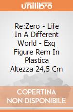 Re:Zero - Life In A Different World - Exq Figure Rem In Plastica Altezza 24,5 Cm gioco di Banpresto