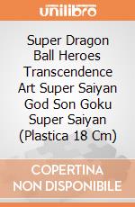 Super Dragon Ball Heroes Transcendence Art Super Saiyan God Son Goku Super Saiyan (Plastica 18 Cm) gioco