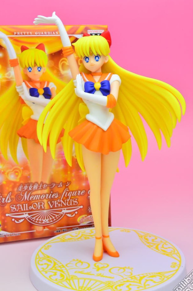 Sailor Moon: Girls Memories Figure Of Sailor Venus (Plastica 17 Cm.) gioco di Banpresto