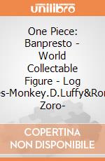 One Piece: Banpresto - World Collectable Figure - Log Stories-Monkey.D.Luffy&Roronoa Zoro- gioco