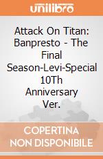 Attack On Titan: Banpresto - The Final Season-Levi-Special 10Th Anniversary Ver. gioco di FIGU