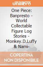 One Piece: Banpresto - World Collectable Figure Log Stories - Monkey.D.Luffy & Nami- gioco