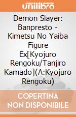 Demon Slayer: Banpresto - Kimetsu No Yaiba Figure Ex[Kyojuro Rengoku/Tanjiro Kamado](A:Kyojuro Rengoku) giochi