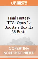 Final Fantasy TCG: Opus Iv Boosters Box Ita 36 Buste gioco