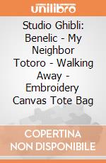 Studio Ghibli: Benelic - My Neighbor Totoro - Walking Away - Embroidery Canvas Tote Bag  giochi