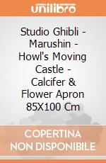 Studio Ghibli - Marushin - Howl's Moving Castle - Calcifer & Flower Apron 85X100 Cm Studio Ghibli - Marushin - Howl's Moving Castle - Calcifer & Flower Apron 85X100 Cm giochi
