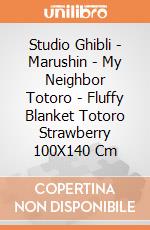 Studio Ghibli - Marushin - My Neighbor Totoro - Fluffy Blanket Totoro Strawberry 100X140 Cm giochi