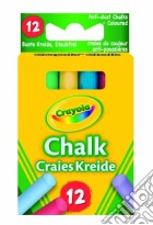 Crayola: 12 Gessi Colorati Antipolvere giochi