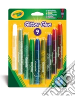 Crayola Colle Glitter Lavabili 9pz giochi