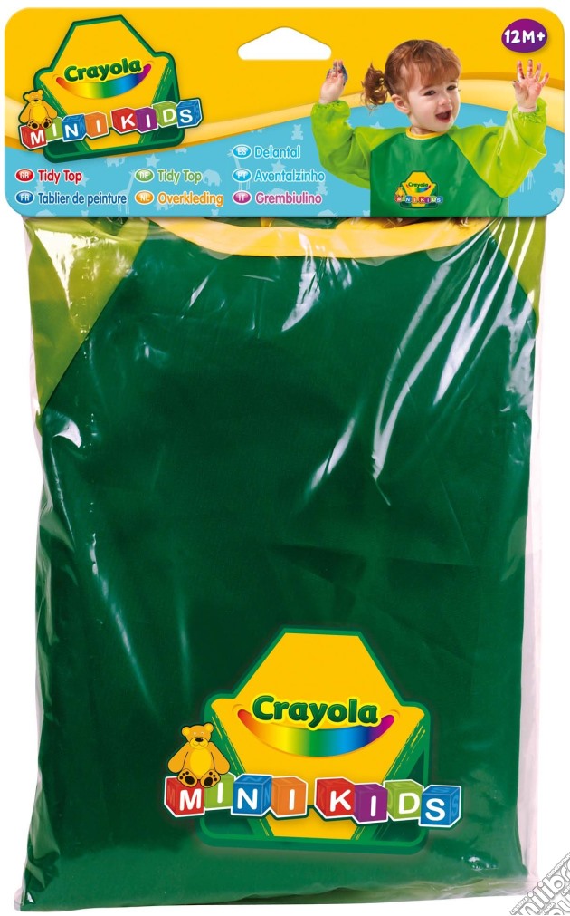 Crayola - Grembiulino Con Maniche Lunghe Mini Kids gioco di Crayola