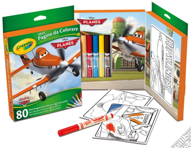 Crayola Mini Pag. Colorare Planes gioco di CREA