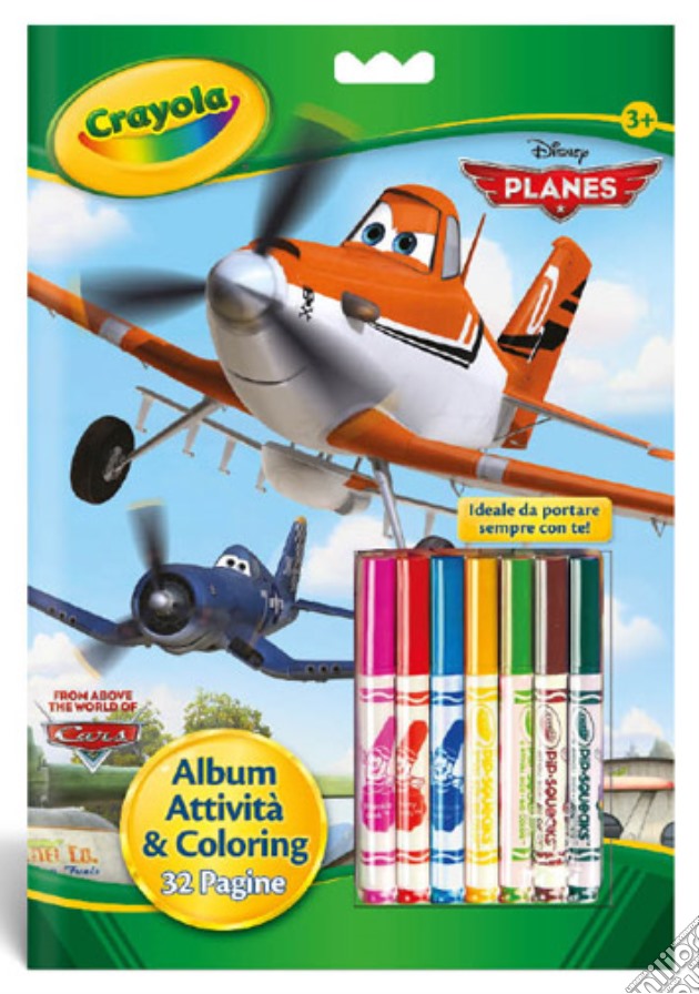 Crayola Coloring&Activity Set Planes gioco di CREA