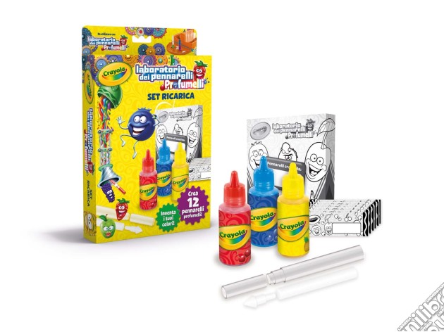 Crayola - Set Ricarica Laboratorio Dei Pennarelli Profumelli gioco di Crayola