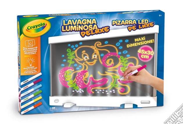 Crayola: Lavagna Luminosa Deluxe gioco di Crayola