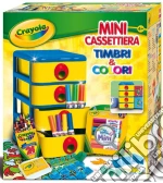 Crayola Mini Cassettiera Timbri & Colori