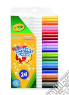 Crayola: 24 Pennarelli Superpunta Lavabili gioco di CREA