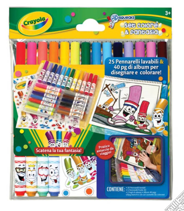 Crayola Set Colori e Fantasia gioco di CREA