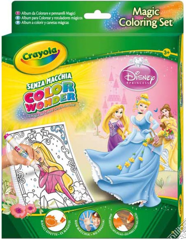 Crayola Color Wonder Principesse Glitter gioco di CREA