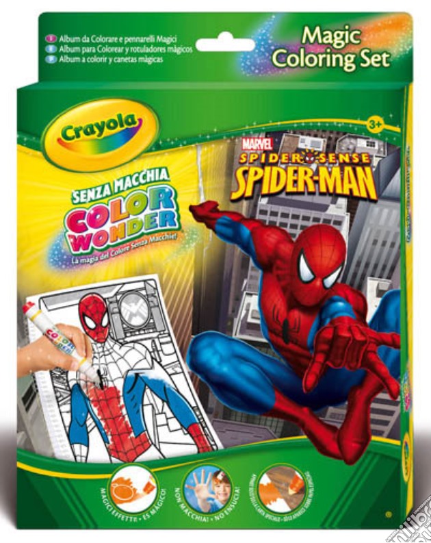 Crayola Color Wonder Spiderman gioco di CREA