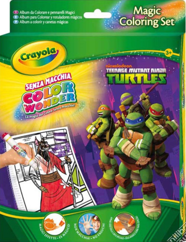 Crayola Color Wonder Tartarughe Ninja gioco di CREA