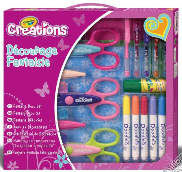 Crayola Creations Deco Set Fantasia gioco di CREA