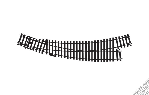 Hornby Left Hand Curved Point gioco di hornby