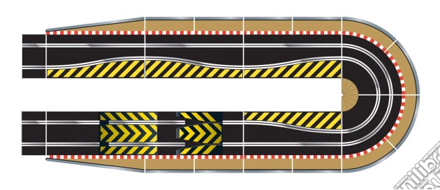 Scalextric: Ultimate Track Extension Pack - Extended Hairpin (Accessori per pista 1:32) gioco di Scalextric