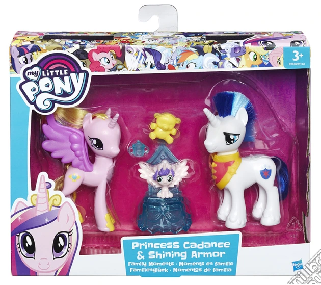 Hasbro My Little Pony Shining Adventures Collection - Set 7 Personaggi Con Pettine Per Criniera