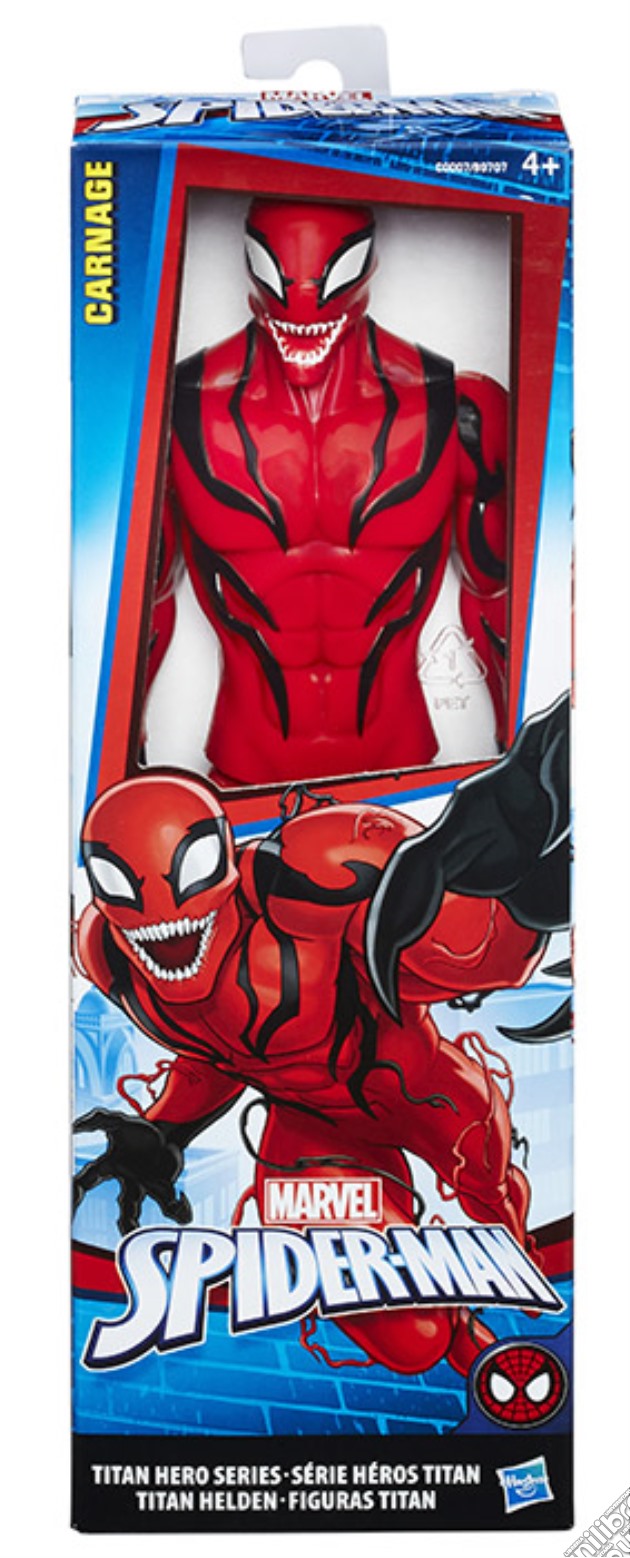 Figure Spiderman T.Hero Carnage gioco di FIGU