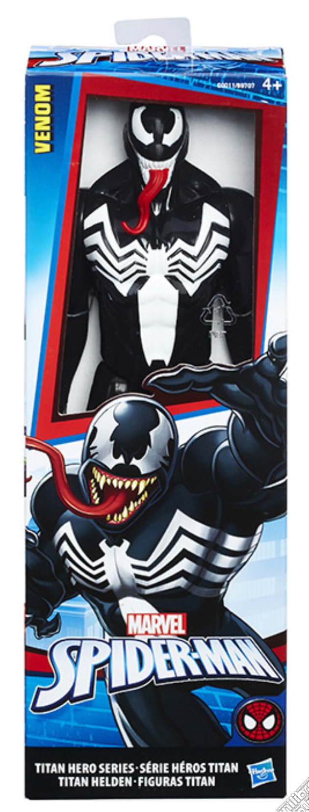 Figure Spiderman T.Hero Venom gioco di FIGU