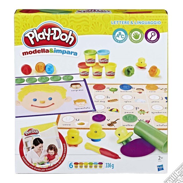 Play-Doh - Set Lettere E Lingue gioco di Hasbro