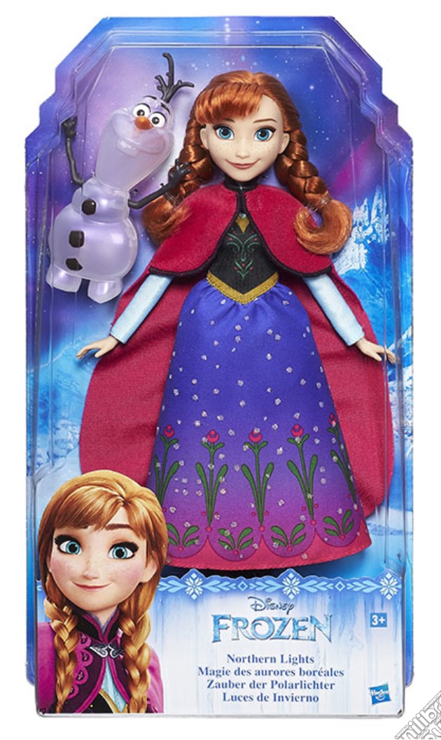 Frozen Fashion Doll Northern Lights Anna gioco di BAM