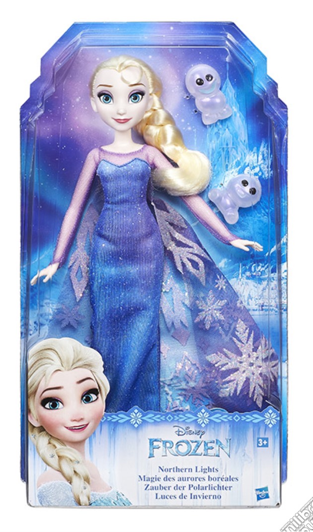 Fozen Fashion Doll Northern Lights Elsa gioco di BAM