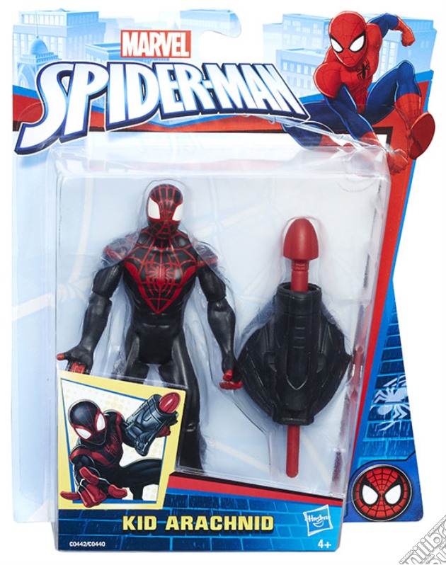 Figure Spiderman Kid Arachnid 15cm gioco di FIGU