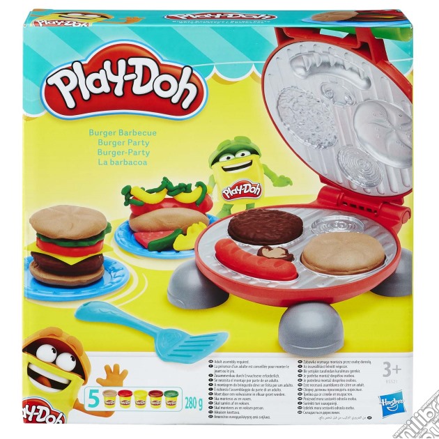 Play-Doh: Hasbro - Burger Set gioco di CREA