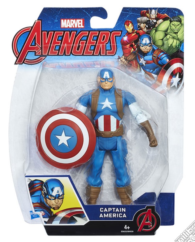 Figure Marvel Avengers C.America 15cm gioco di FIGU