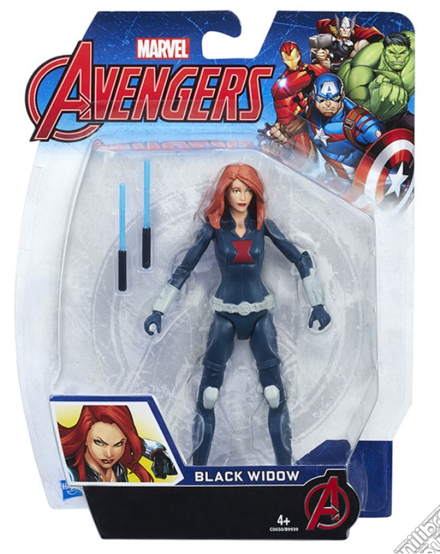 Figure Marvel Avengers Black Widow 15cm gioco di FIGU