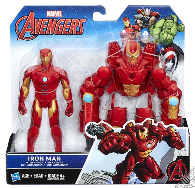 Marvel Avengers Iron Man W Armor gioco di FIGU