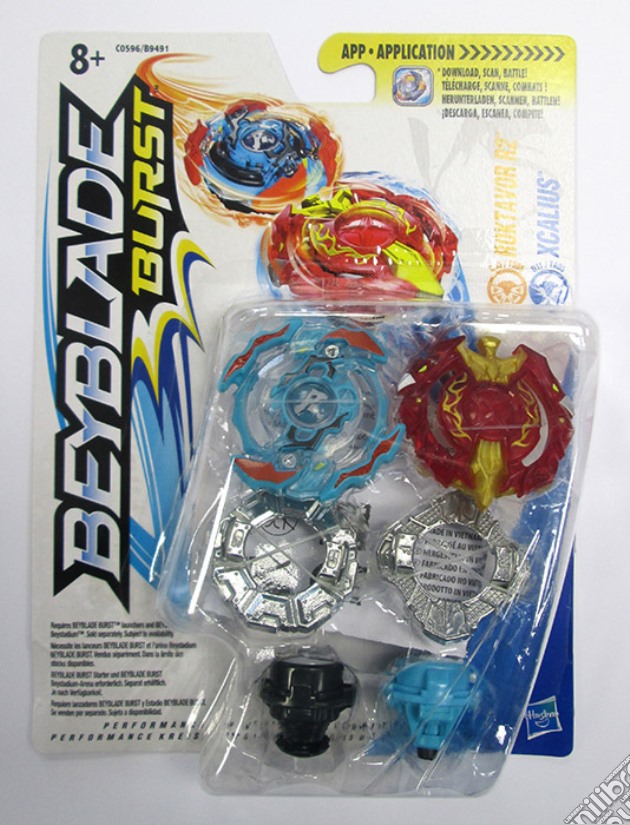 Beyblade Burst Dual P. Roktavor/Xcalius gioco di GAF