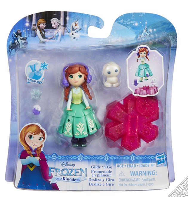 Frozen Small Doll Anna pattinatrice gioco di BAM