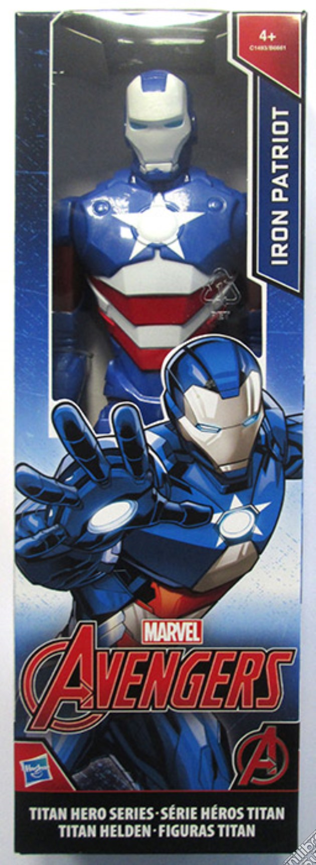 Figure Marvel Avengers Iron Patriot 30cm gioco di FIGU