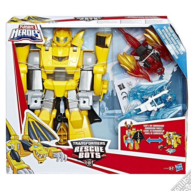 Transformers - Rescue Bots - Knight Watch Bumblebee gioco di Hasbro