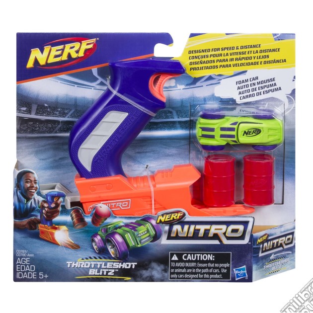 Nerf - Nitro Throttleshot gioco di Hasbro