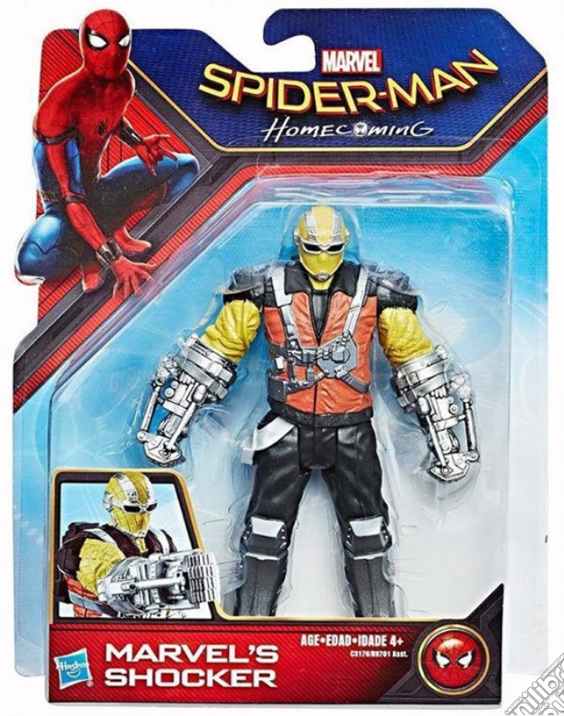 Figure Spiderman Web City Marvel Shocker gioco di FIGU