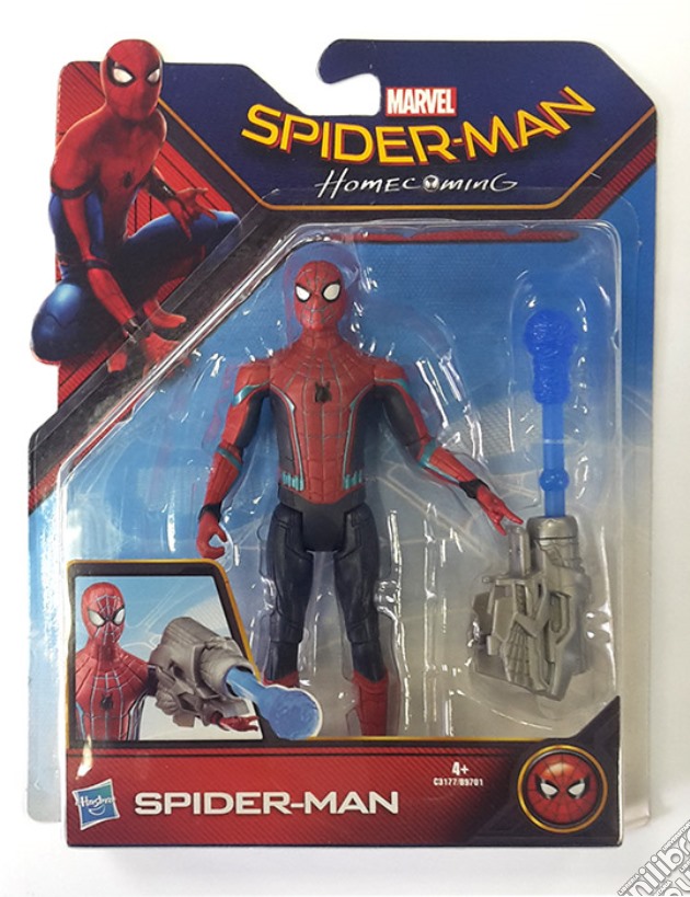 Figure Spiderman Web City blu scuro 15cm gioco di FIGU