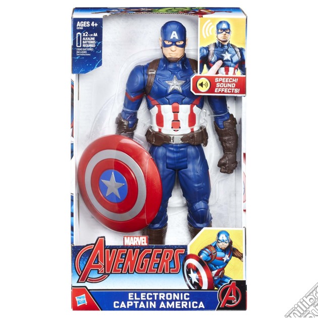 Avengers - Captain America Personaggio Elettronico gioco di Hasbro