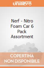 Nerf - Nitro Foam Car 6 Pack Assortment gioco di Terminal Video
